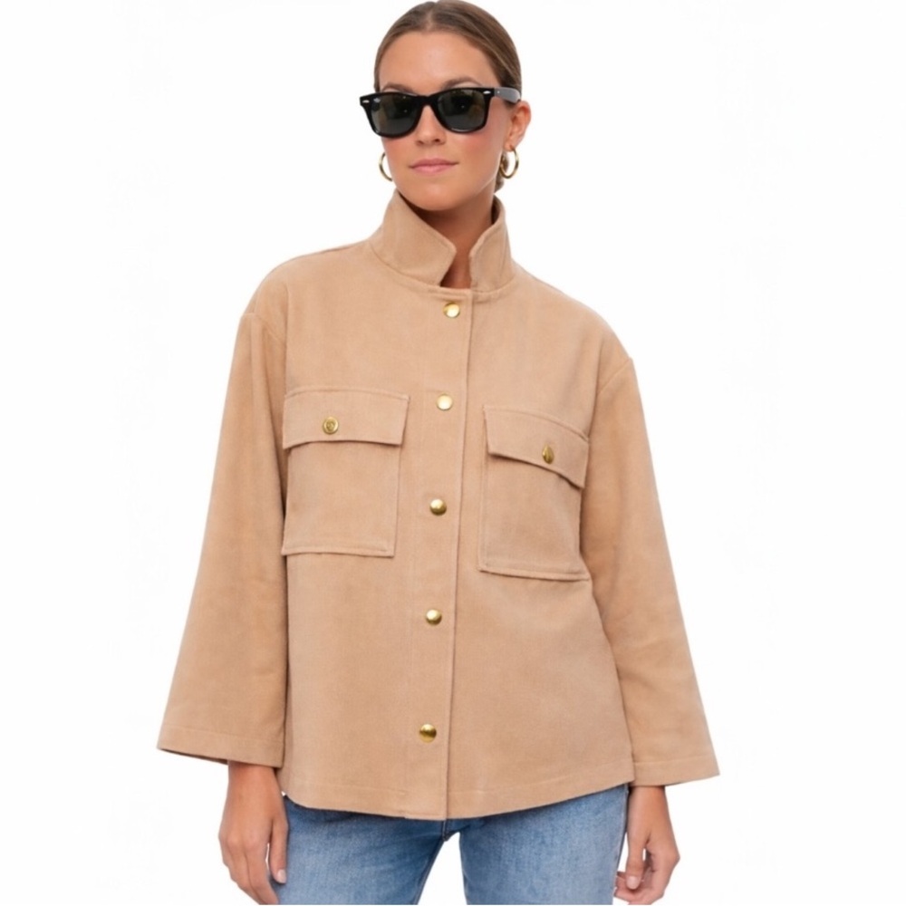 Tuckernuck Camel Marant Shirt Jacket